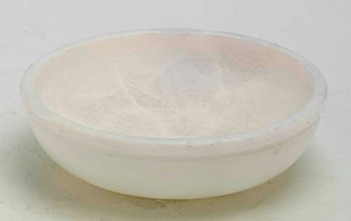 Asmondia Speckstein-Räucherschälchen - weiß- Durchmesser ca. 10 cm