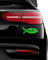 AutoDress® - Adesivo per auto con scritta Gesù, 20 x 9 cm