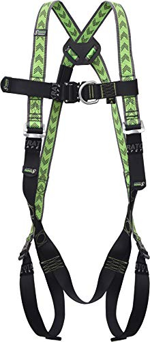 Kratos Safety Auffanggurt Akros 1, Grösse S-L, mit 2 Auffangpunkten und 3 Schnellverschluss Schnallen, PSA, EN361