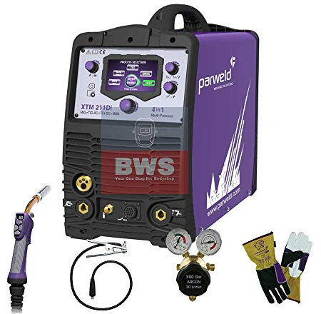 Parweld XTM 211Di Poste à souder onduleur AC/DC 230 V MIG
