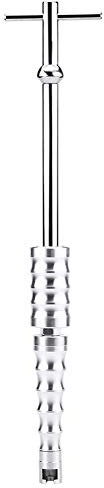 Martello a scorrimento, estrattore di ammaccature per auto professionale con ammaccature in acciaio inox (argento)