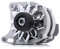 RIDEX 4G0504 Lichtmaschine Generator Alternator 65A 12V mit Keilrippenriemenscheibe