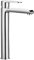Rubinetto Miscelatore lavabo Bagno Alto, in Ottone Cromato, Serie Dalila (Rubinetto Alto lavabo)