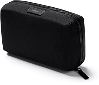 Bellroy Tech Kit, Etui mit Reißverschluss für Tech Accessoires (Akku, Ladegerät, Kabel, Kopfhörer) - Black