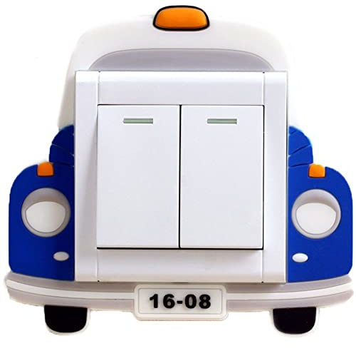 Switch Sticker Niedliche Auto -sockel -Aufkleber -lichtschalter Abziehbilder Lustiger Schalter Aufkleber Für Kinder Schlafzimmer Dekoration