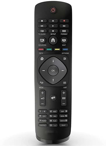 Ersatz Fernbedienung passend für Philips 48PFK5709/12 48PFK6300/12 48PFK6409/12 48PFK6609/12 48PFK6719/12 48PFK6909/12