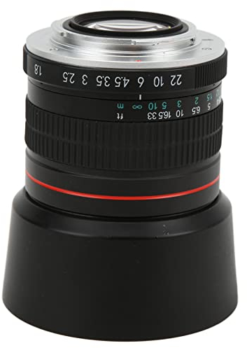 Objectif D5100, D3400 Téléobjectif Objectif De Mise Au Point Automatique pour Objectif D'Appareil Photo 85Mm F1.8 Grande Ouverture Plein Cadre Mise Au Point Manuelle Portrait