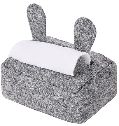 Dog Tissue Box Toy, Plush Pet Paper Towel Chew Toys Puppy Sniffing Toy for Dogs Cats Small Animal