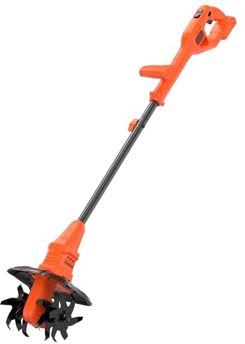 BLACK+DECKER ELETTROZAPPA 18V UNITA' SENZA BATTERIA E CARICABATTERIE, LEGGERO ED ERGONOMICO, 4 LAME A 6 DENTI DIAM.16CM IN ACCIAIO, 2 VELOCITA', PROFONDITA' DI LAVORO FINO A 16,5CM. BETL18B-XJ