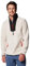 Columbia Pile da uomo Sequoia Grove con mezza zip, Pietra scura/Nero/Spicy Pull, Large