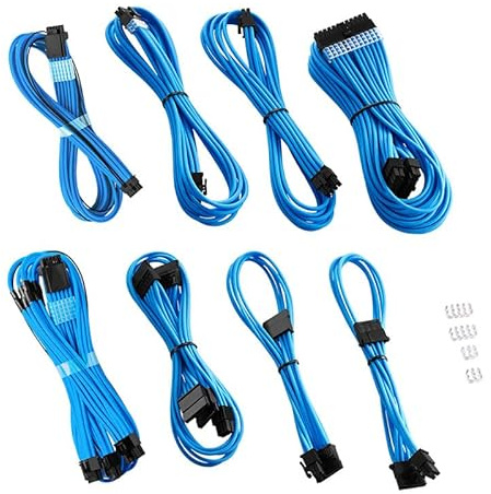CableMod PRO ModMesh RT 12VHPWR Dual Cable Kit für ASUS/Seasonic/Phanteks - hellblau