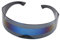 PACKOVE 2St Glasstütze leuchtbrillen kunststoffgläser Kopfbandbrille partygläßer Zyklopengläser beschichtete Gläser schnapsgläser modisches Tanzglas lustige Tanzbrille Ein Körper Glasur