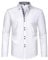 SYDUZAX Men's Dress Shirts Long Sleeve Casual Smart Button Shirt Non Iron Turn Down Collar Double Breasted Business Shirts Regular Fit Stretch Wedding Work Office Oxford Formal Shirt Blouse White