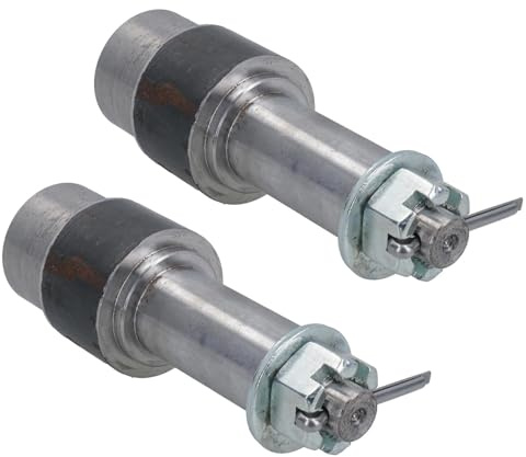 AB Tools Trailer Stub Axle for 1in Shaft for Taper Bearing Hubs heavy Duty Weld On 2pc
