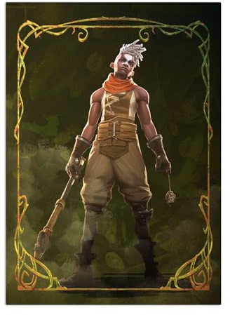 Displate Offiziell Arcane MetallPoster Magnetische Befestigung Inklusive Lizenziert Bilder Hochwertiges Poster Ekko Poster 45 cm x 32 cm