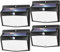 nipify Luz Solar Exterior con Sensor de Movimiento,3 Modos / 4 Paquete Focos Solares para Exterior, Impermeable Luces Solares Led Exterior para Jardín, Garaje, Calle, Patio, Caminos