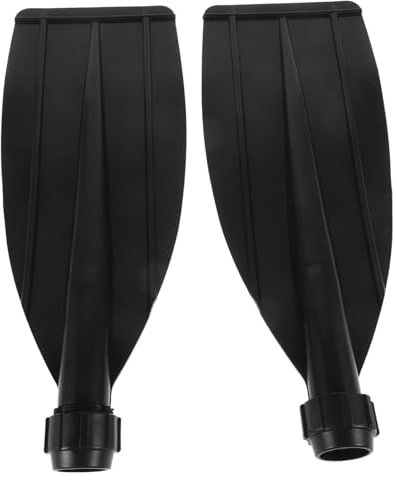 SUPVOX Palas De para Kayak y Barco Inflable, Hojas Reforzadas Negras De 2 Piezas, Repuesto Desmontable para Embarcaciones Pequeñas, Uso Kayak, Canoa y Bote Inflable