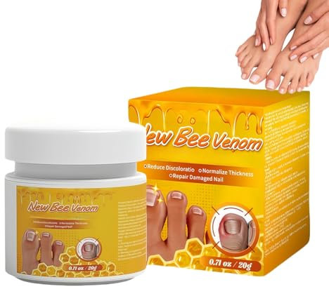 Bee Venom Fungal Nail Treatment,Fungal Nail Treatment Cream,Fungal Nail Treatment for Toenails,Bee Venom Fungal Ingrown Toenail Treatment,Nail Strengthener,Nail Growth Treatment,Split Nail Repair