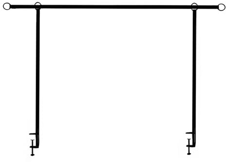 Velicber Verstellbar Tischbogen, 120-250cm Tischbogenständer mit Klemme