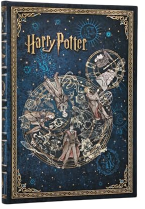 Harry Potter Hogwarts Taccuino – Copertina rigida Midi Rigato | Paperblanks
