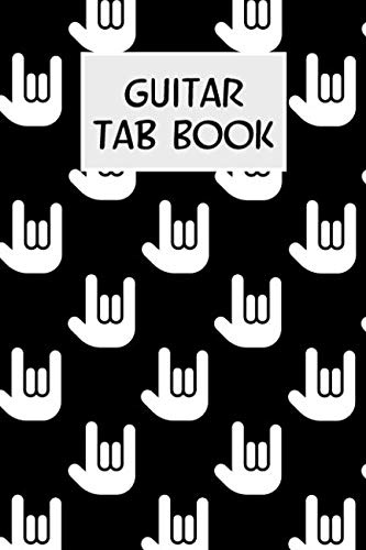 Guitar Tab Book: Blank 6x9 soft cover guitar tablature notebook with guitar tab paper
