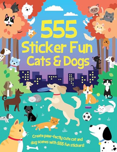 Cats & Dogs Activity Book (555 Sticker Fun)