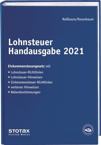 Lohnsteuer Handausgabe 2021
