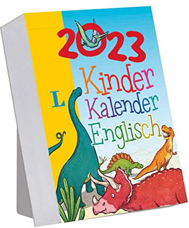 Langenscheidt Kinderkalender Englisch 2023: Englisch Lernen für Kinder ab 6 Jahren (Langenscheidt Sprachkalender)