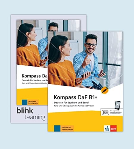 Kompass DaF B1+ - Media Bundle BlinkLearning: Deutsch für Studium und Beruf. Kurs- und Übungsbuch mit Audios und Videos inklusive Lizenzcode ... (Kompass DaF: Deutsch für Studium und Beruf)