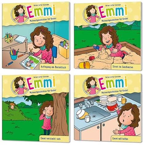 Emmi Minibuch-Set 1 (Emmi - Mutmachgeschichten für Kinder, 1-4)