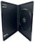 100-Pack Dragon Trading Black Single DVD Cases - Standard 14mm Spine - Sleek and Durable DVD Storage Solution
