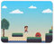Destination Vinyl Ltd Funny Gamer Boy Mouse Mat Pad - Gaming Platform Game Desk Computer #14800