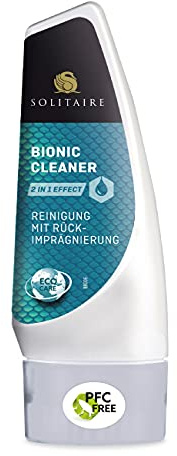Solitaire Bionic Cleaner, 100ml | Für Glattleder, Rauleder, Textilien, Schuhputzmittel, Imprägnierung, gegen Flecken, Schmutz, Nässe, Hergestellt in Österreich