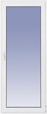 Ventanastock Puerta Balconera Aluminio RPT 800×2000 Practicable Oscilobatiente Derecha 1 hoja con crsital climalit