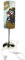 CreaDesign TI-1028 Pirat Nachttischlampe Kinderzimmer mit Namen, Kinder Tischlampe/Schlummerlicht mit Schalter für Steckdose, E14, 38 cm hoch
