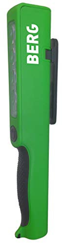 BERG Akku-LED-Handleuchte BCL SLIM LED 4+1 Akku Handleuchte, 2W, IP44