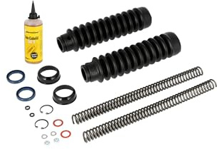 AKF Set: Telegabel Reparatur, mit Faltenbalg, Druckfeder 3,4mm - für Simson S50, S51, S53, S70, SR50, SR80