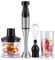 Belaco Hand Blender Mixer 4in1 Processor Chopper Mixer Bowl Egg Whisk & Beaker 800W DC motor 600ml chopper bowl 500ml beaker