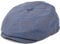 Brixton Unisex-Adult Brood SNAP Cap Beret, Slate Blue/Lion Plaid, S