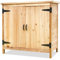 FRANKYSTAR Debby - Armadietto da giardino 70 x 38 cm in legno impregnato ripostiglio attrezzi da esterno