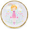 Amscan 9909074 Fairy Princess Plate 23Cm