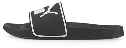 PUMA Leadcat 2.0, Sandalias Unisex Adulto, Black White, 42 EU