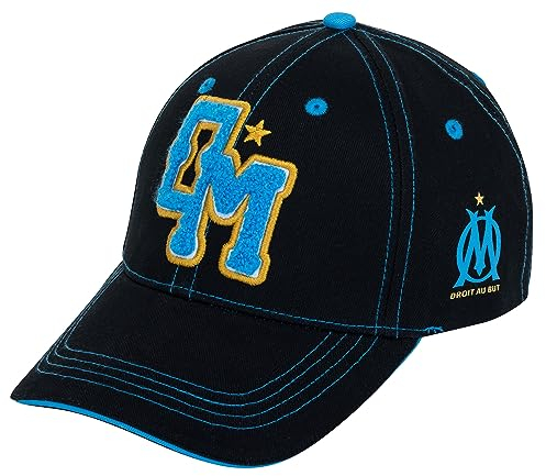 OLYMPIQUE DE MARSEILLE Casquette Om - Collection Officielle Taille réglable Homme