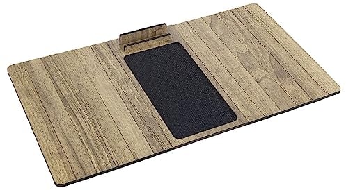 Maximex Multifunktions-Sofa-Tablett, mit Anti-Rutsch-Noppen und Smartphone-/Tablethalterung