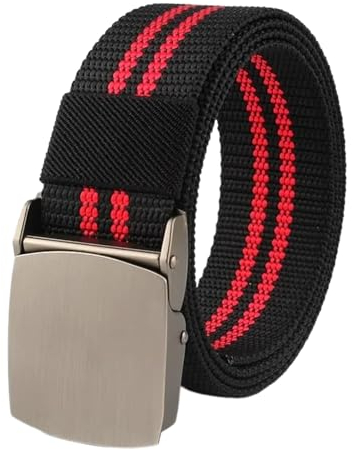ZacLAy Gürtel Nylon Canvas Metall automatische Schnalle Gurtband Jeans taktische Gürtel für Männer männlich