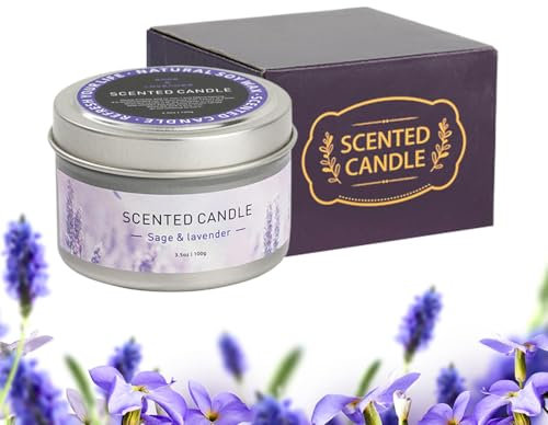 Weiße Kerzen für spirituelle Reinigung, Meditationskerze, Soja, spirituelle Reinigungskerze, Dekoration, Sojawachs, Entspannungskerze für Schlafzimmer, Wohnzimmer, Yoga-Raum und Arbeitsbereich