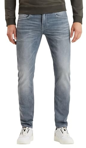 PME Legend Herren Jeans TAILWHEEL - Low Waist - Slim Fit - Grau Blau W29-W40