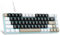 MageGee MK-Box Tragbare 60 % mechanische Gaming-Tastatur, LED-Hintergrundbeleuchtung, kompakt, 68 Tasten, Mini-Tastatur mit Kabel, mit braunem Schalter für Windows, Laptop, PC, Mac,