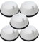 vhbw 5x Sackfilter kompatibel mit Nilfisk VP300 Thor Trockensauger, Staubsauger - Ersatz-Filter Schwarz Weiß