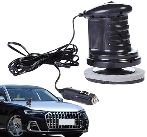 Polisseuse Voiture Polisseuse 12 Volts Pour Automobile | Accessoires de Soins Automobiles pour Meubles Extérieurs Bateaux Métal Marbre Verre Cuir Atelier Garage